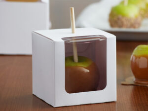 Apple Box W/Window 4x4x4