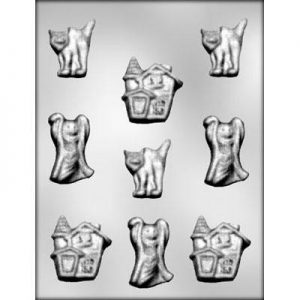 Halloween Assorted Cavity Chocolate Candy Mold