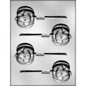 Jack O Lantern Lolipop Sucker Chocolate Candy Mold