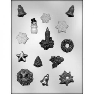 Christmas Assortment 1" Chocolate Mold