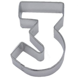 Cookie Cutter # 3 Small 3″