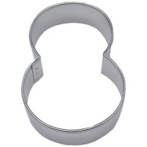 Cookie Cutter # 8 Small 3″