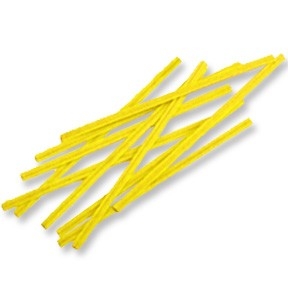 Twisties Ties Yellow 50 Pcs