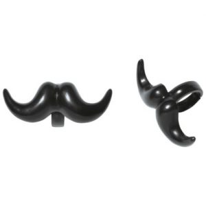 Mustache Bash Rings 12pcs