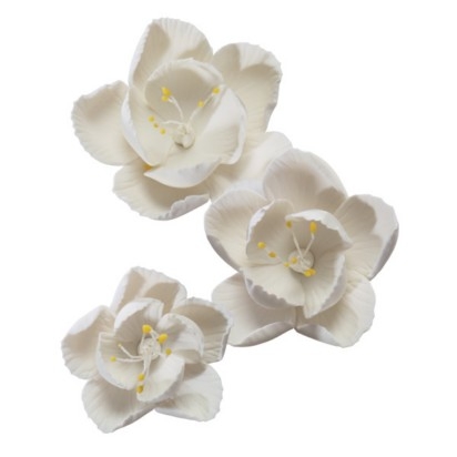 Gumpast Blossom Assortment White