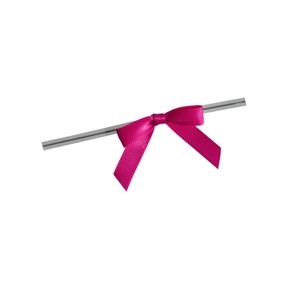Twisties W/Pink Bow 25pcs