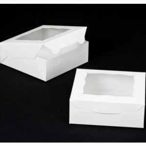 Pie Box 7x7x2.5″ With Window