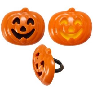 Pumpkin-Stacked Cupcake Rings 12pcs