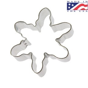 Cookie Cutter Snowflake 3″