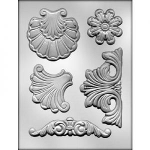 Chocolate Candy Mold Baroque #1