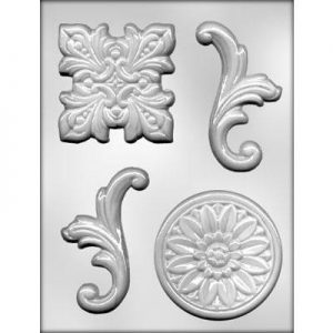 Chocolate Candy Mold Baroque #3