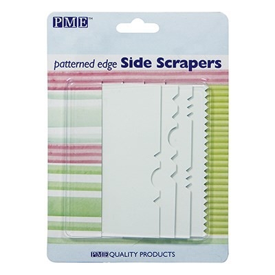 Patterned Edge Scrapers 4 Pcs