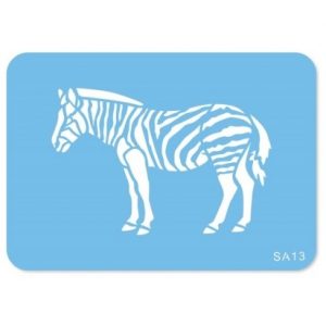 Zebra Full Body Stencil