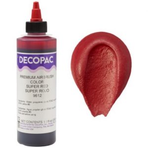 Decopac Airbrush 8oz Super Red