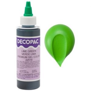 Decopac Gel 4oz Lime Green
