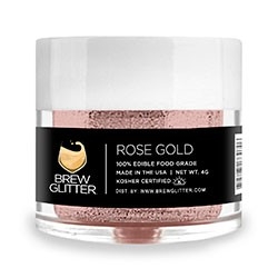 Brew Edible Glitter 4gr Rose Gold