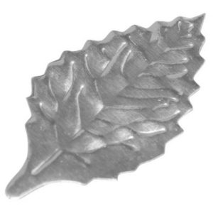 Silver Rose Leaves 1.75″