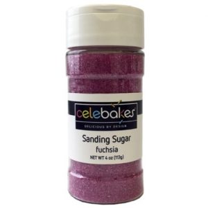 Sanding Sugar 4 oz. Fuchsia