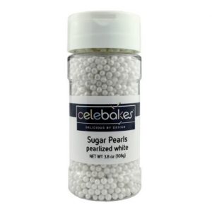 Sugar Pearls 3.8oz White