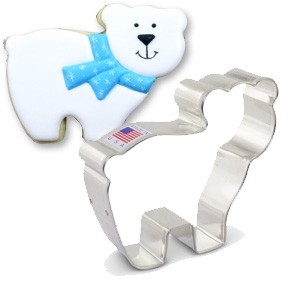 Cookie Cutter Polar Bear 3.25″