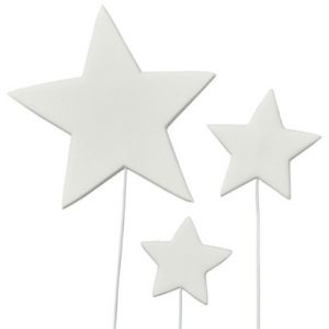 Gum Paste Stars Assorted sizes