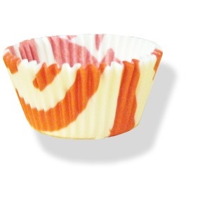 Baking Cups 2″ Orange Zeb.50pcs