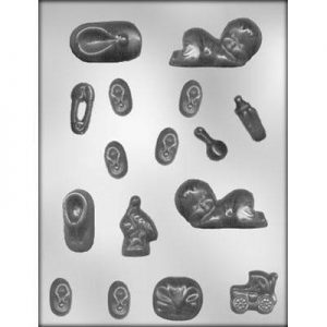 Chocolate Candy Mold Assorted Baby Shower