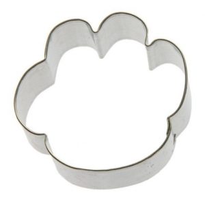 Cookie Cutter Paw Print 2.5″