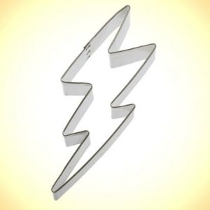 Cookie Cutter Lightning Bolt