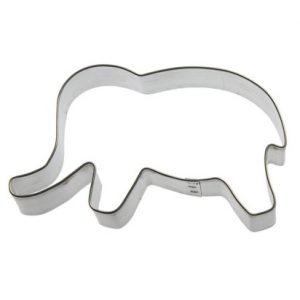 Cookie Cutter Elephant 4″