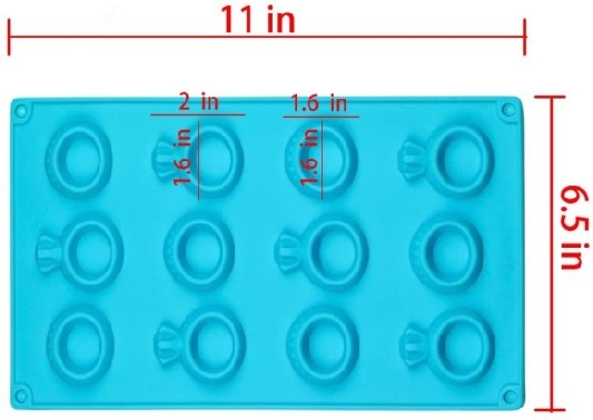 Silicone Mold Rings 12 Cavity