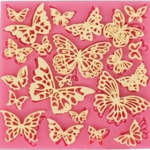 Silicone Mold Butterfly 22 Cavity