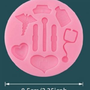 Silicone Molds Nurse Themed