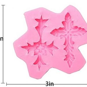 Silicone Mold Fancy Cross 2.5″