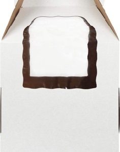12x12x14 Cake Box with Window
