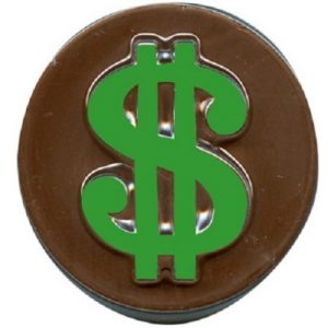 Dollar Sign Cookie Mold 