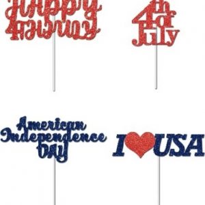 4th of July Cake Toppers
