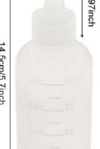 4oz Plastic Squeeze Bottles,