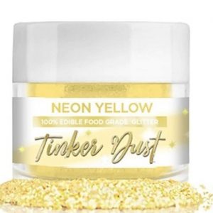 Neon Yellow Edible Glitter