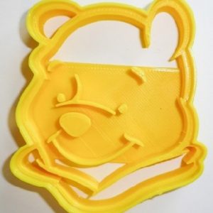 Cookie Cutter Pooh Face 1.75"