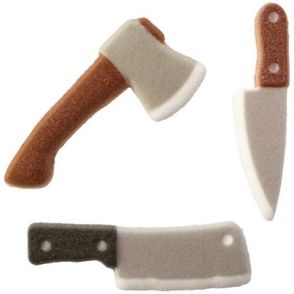 Assorted Sugar Ax and Cleaver