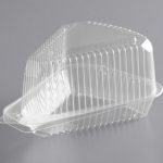Slice Clear Hinged Container 5″-CPIE300