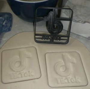 TikTok Logo Cookie Cutter