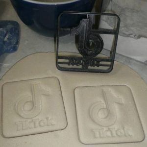 TikTok Logo Cookie Cutter