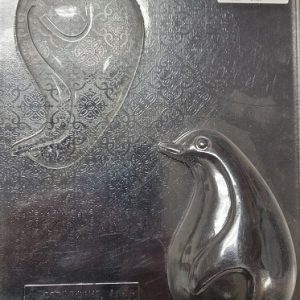 Large Penguin Chocolate Candy Mold 2 Cavity