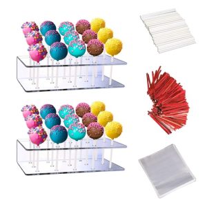 Cake Pop Stand Holds 15 With Bag
