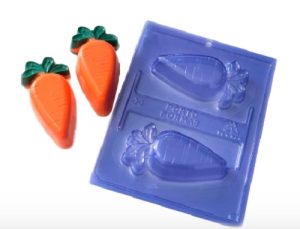 Carrot Shell Chocolate Mold