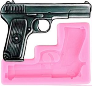 Silicone Mold Pistol Gun