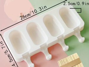 Silicone Mold Large Cakesicle 4 Cavity