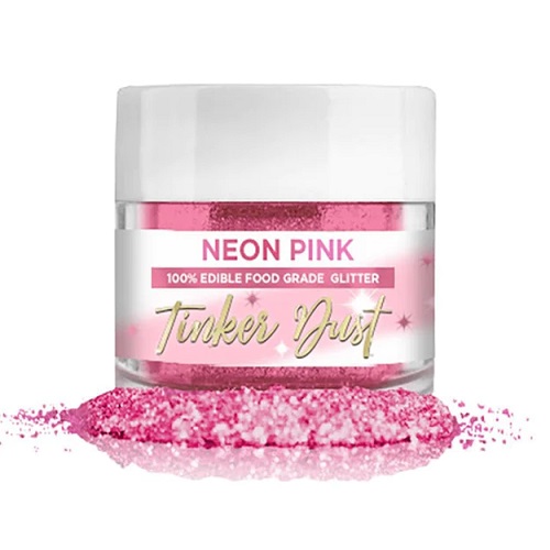 Neon Pink Edible Glitter